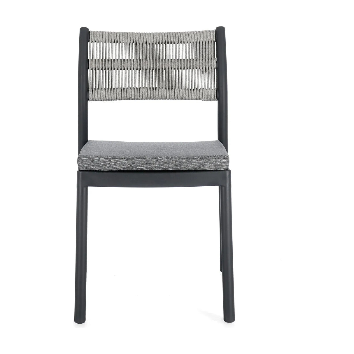 Alvin Stuhl mit Kissen Anthrazit/Hellgrau - ZEN ZONE Furniture