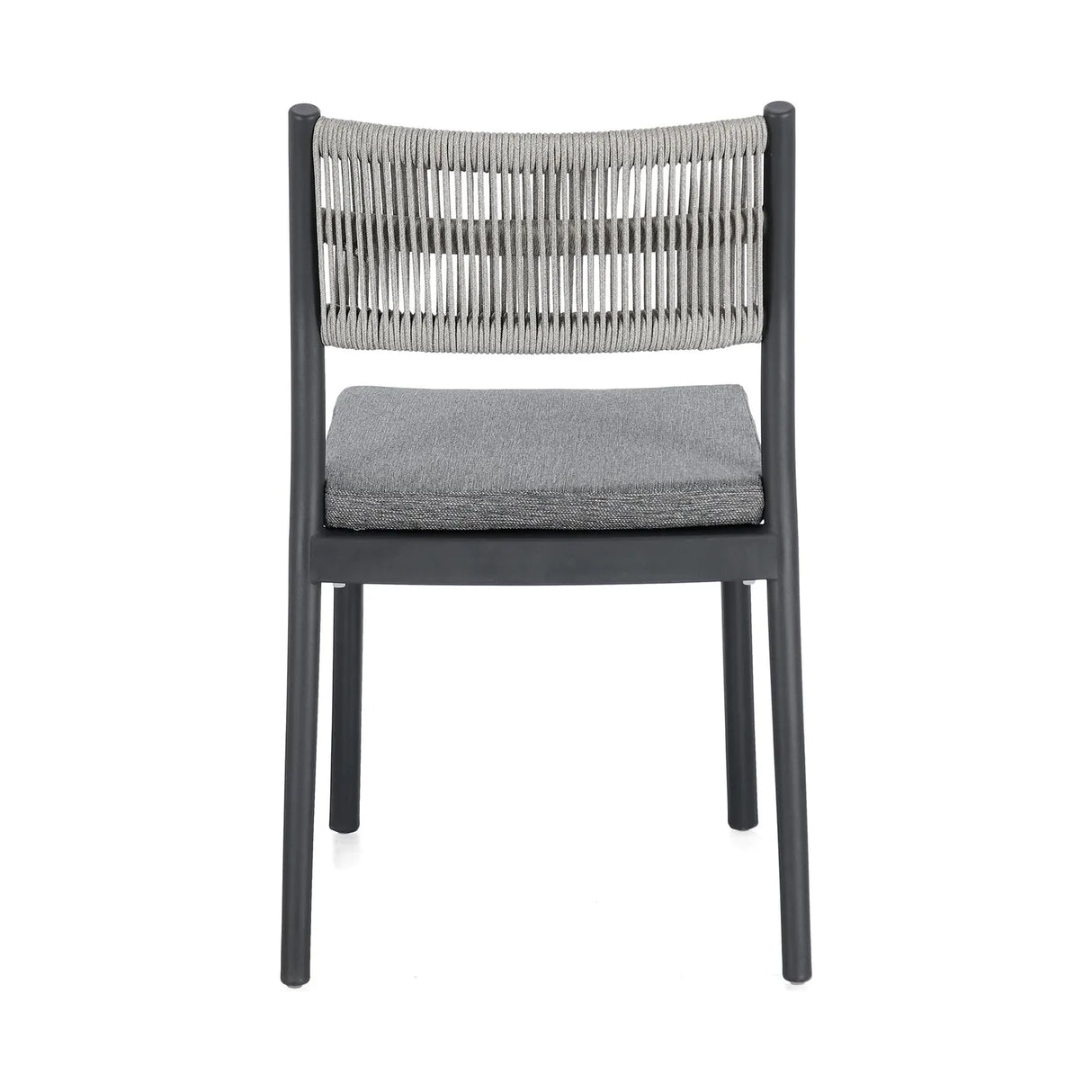 Alvin Stuhl mit Kissen Anthrazit/Hellgrau - ZEN ZONE Furniture