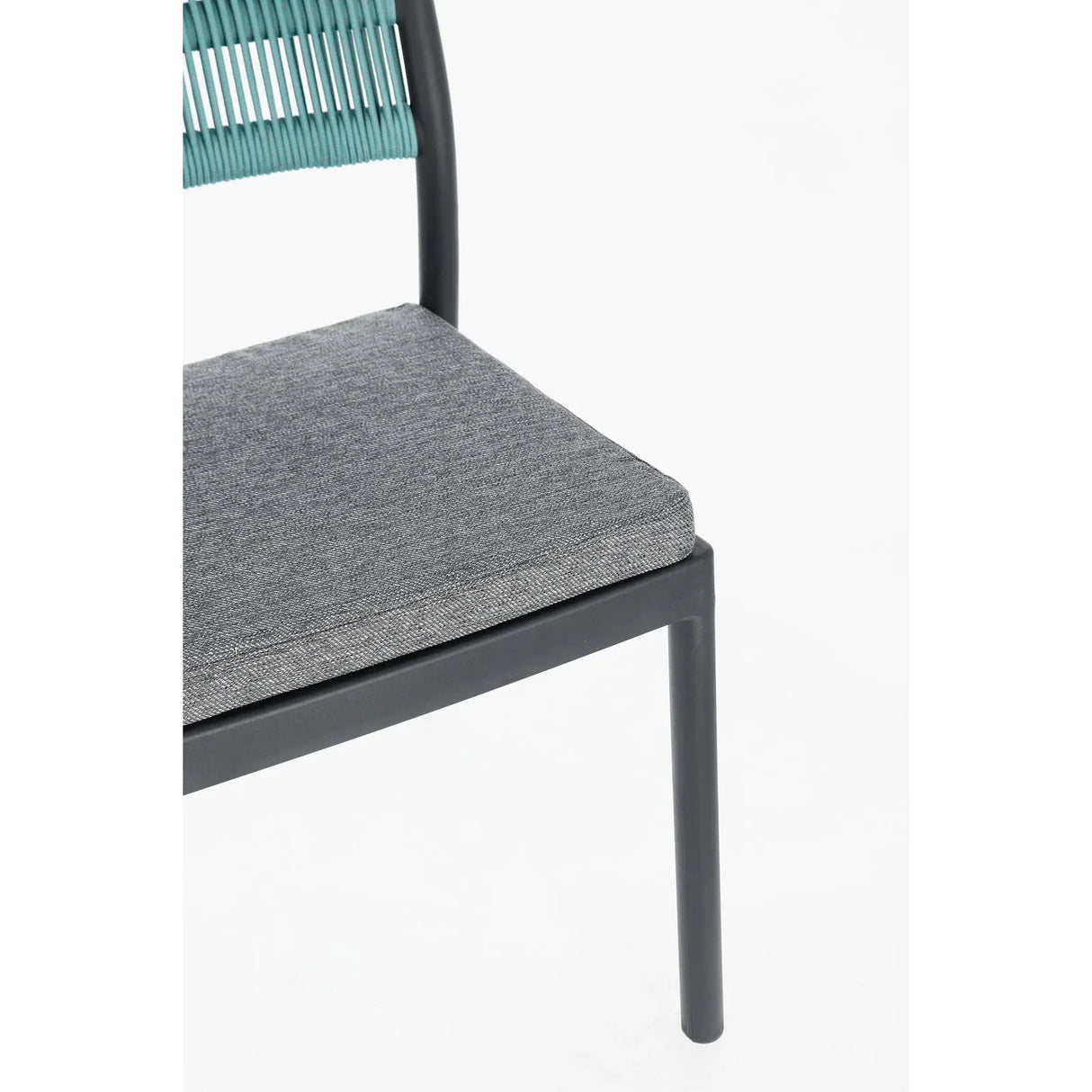Alvin Stuhl mit Kissen Charcoal/Avio - ZEN ZONE Furniture
