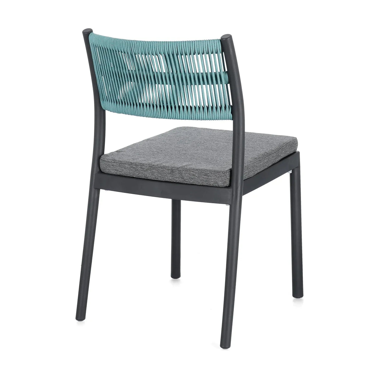 Alvin Stuhl mit Kissen Charcoal/Avio - ZEN ZONE Furniture