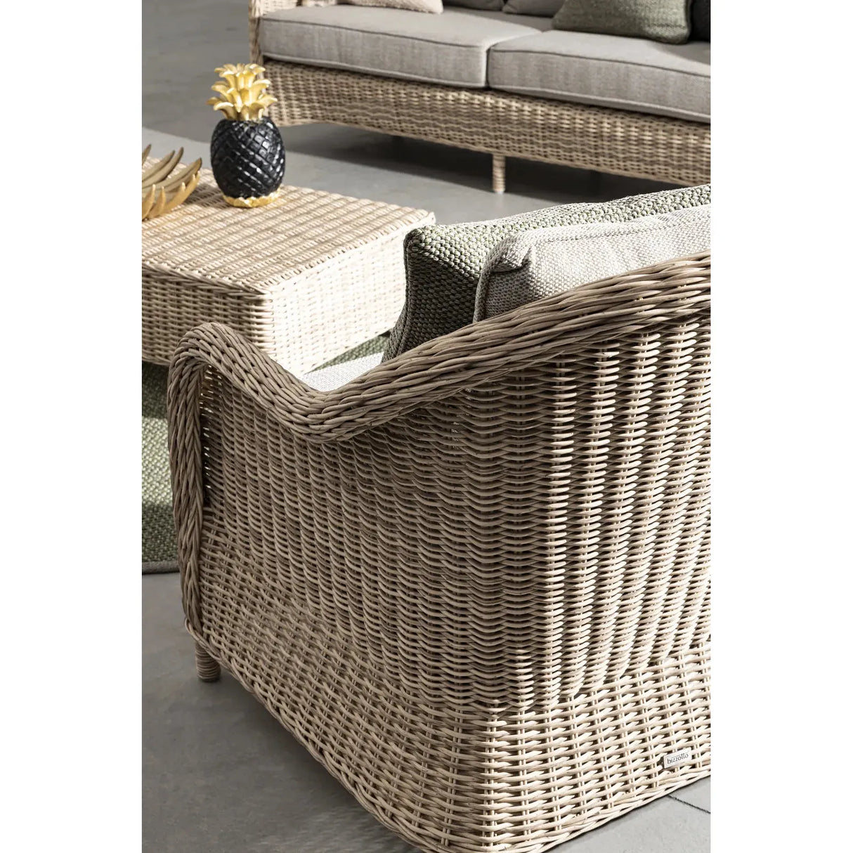 Outdoor Sessel mit Kissen Aditya New - ZEN ZONE Furniture