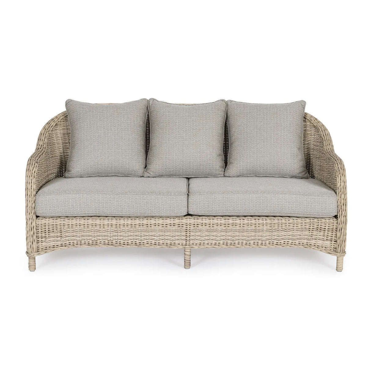 Garten-Sofa 3-Sitzer mit Kissen Aditya New - ZEN ZONE Furniture