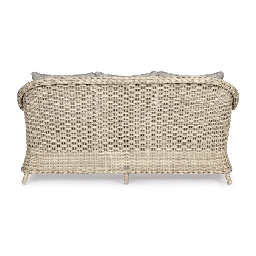Garten-Sofa 3-Sitzer mit Kissen Aditya New - ZEN ZONE Furniture