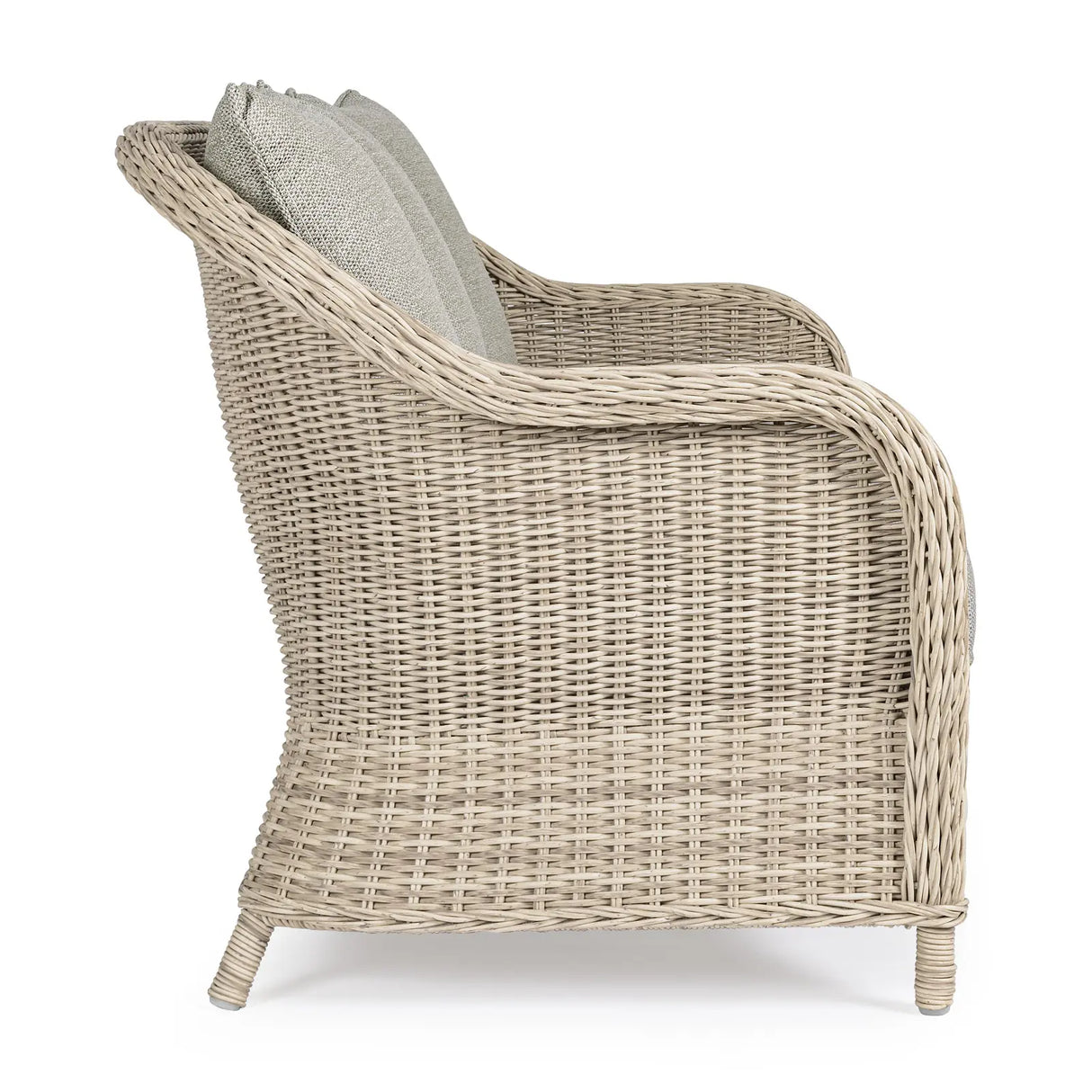 Garten-Sofa 3-Sitzer mit Kissen Aditya New - ZEN ZONE Furniture