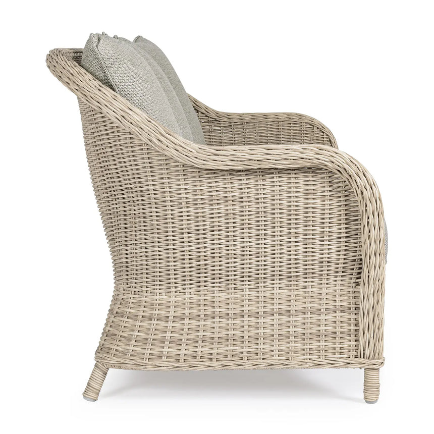 Garten-Sofa 3-Sitzer mit Kissen Aditya New - ZEN ZONE Furniture
