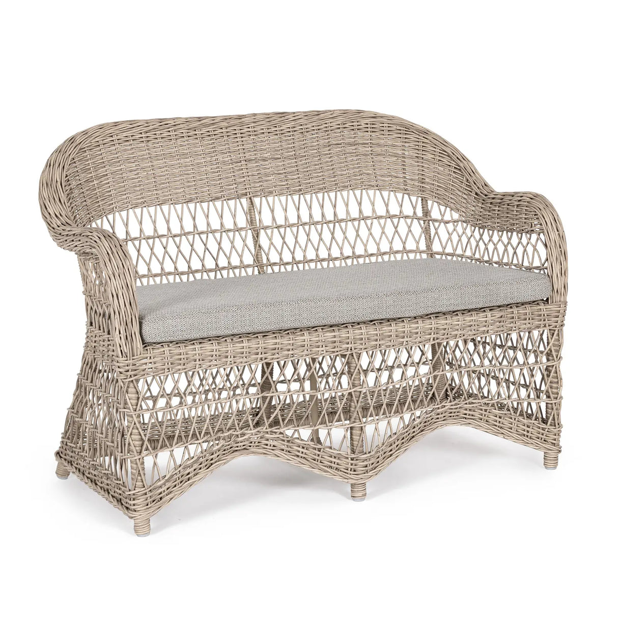 Garten-Sofa 2-Sitzer mit Kissen Jupiter New - ZEN ZONE Furniture