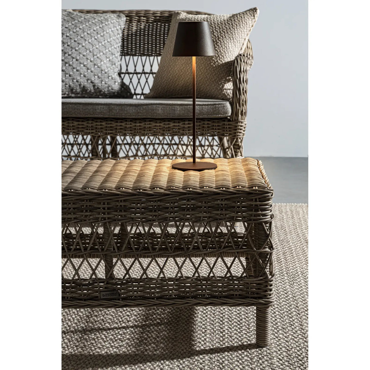 Garten Couchtisch 80x50 Jupiter New - ZEN ZONE Furniture