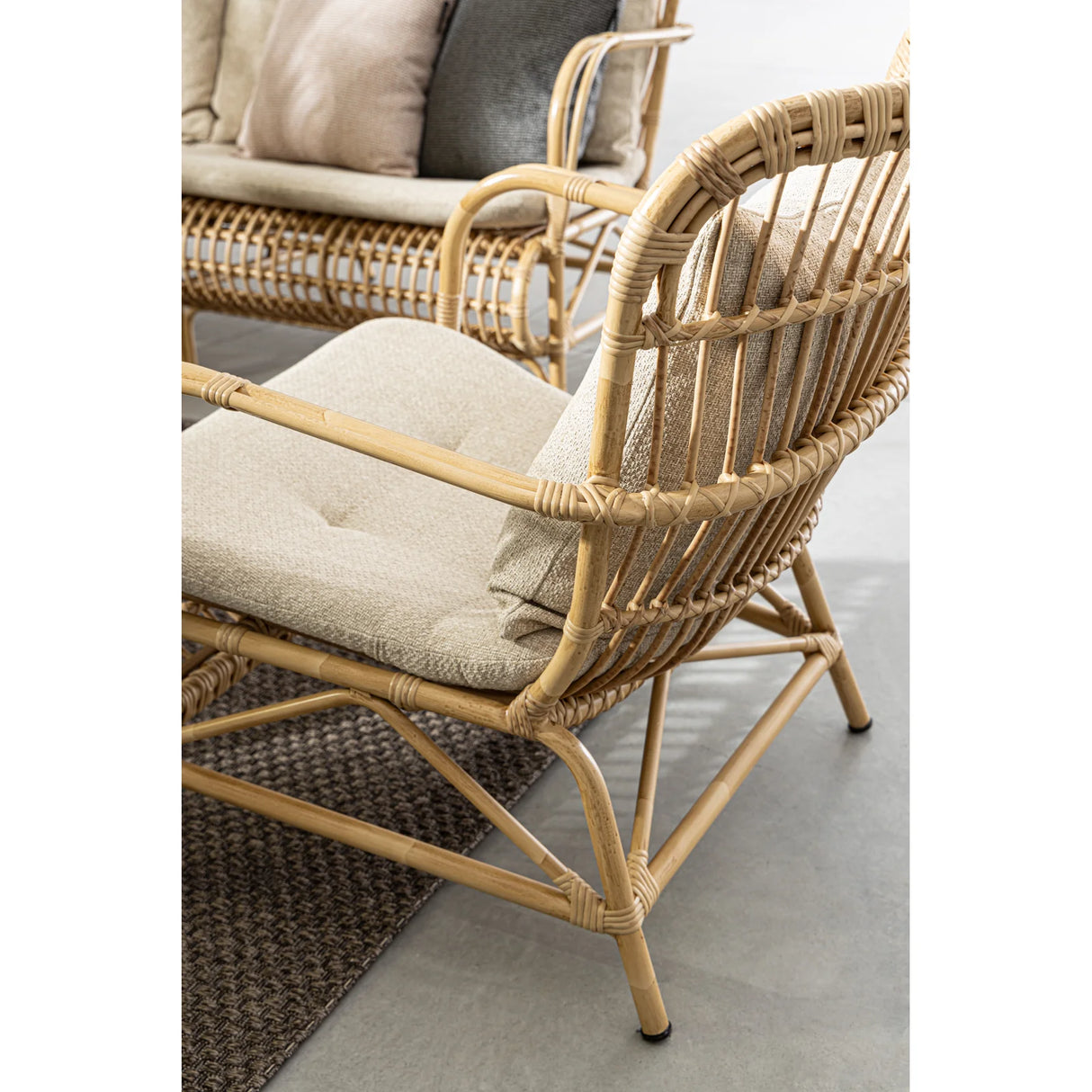 Outdoor Sessel mit Kissen Florisel - ZEN ZONE Furniture