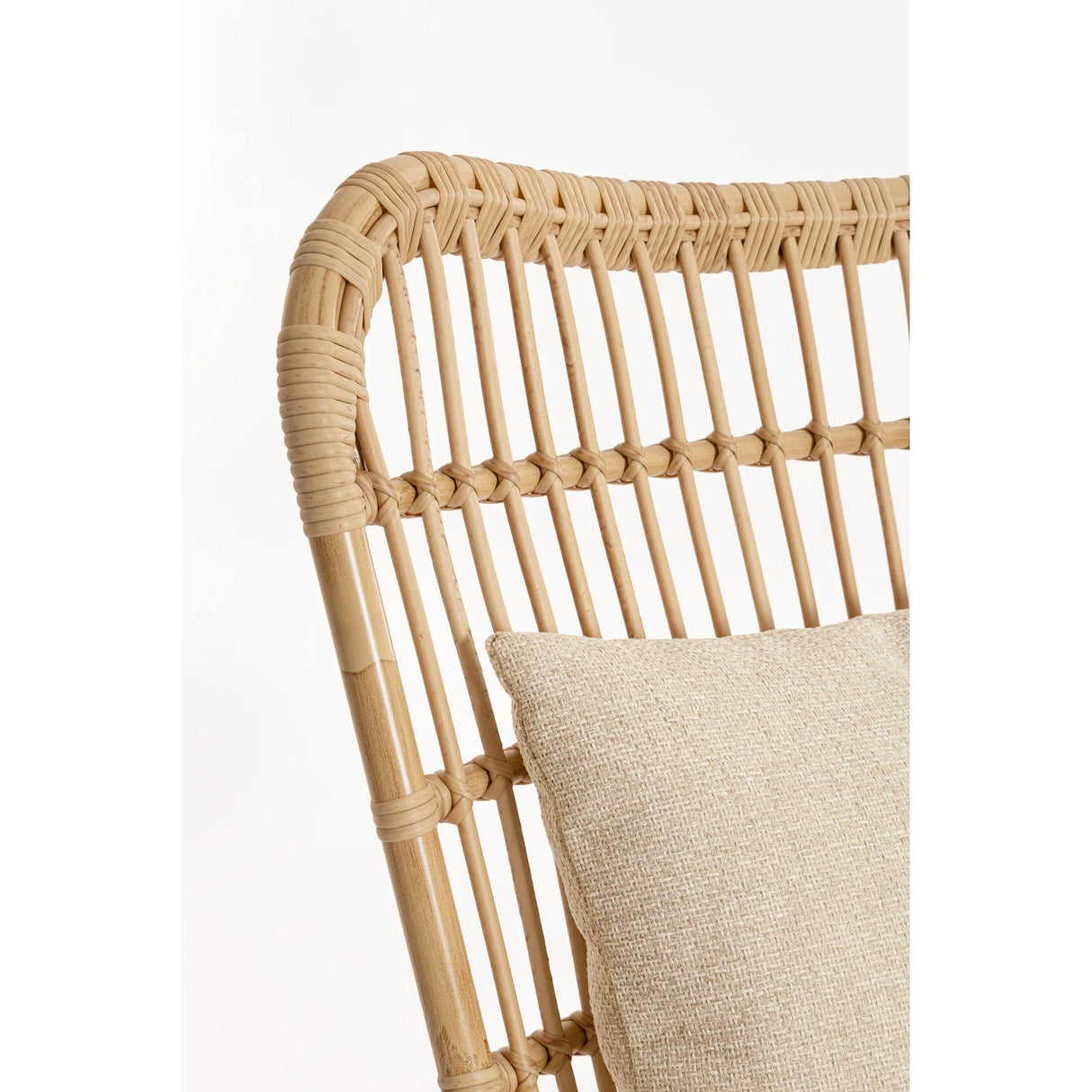 Outdoor Lounge-Sessel mit Kissen mit Fußstützen Maela - ZEN ZONE Furniture