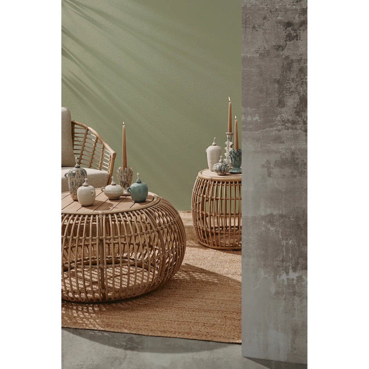 Garten Beistelltisch D40/49 Mabel - ZEN ZONE Furniture