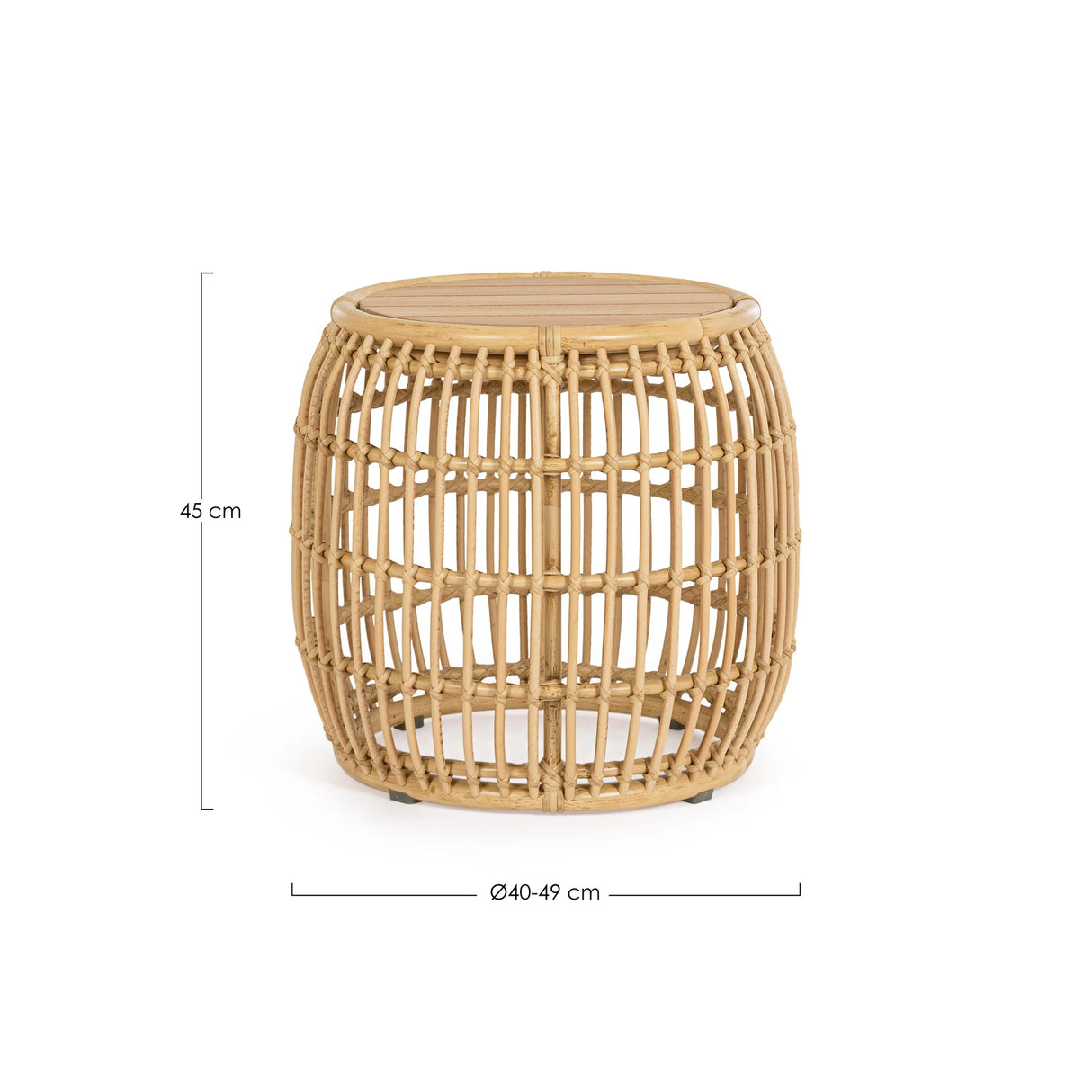 Garten Beistelltisch D40/49 Mabel - ZEN ZONE Furniture