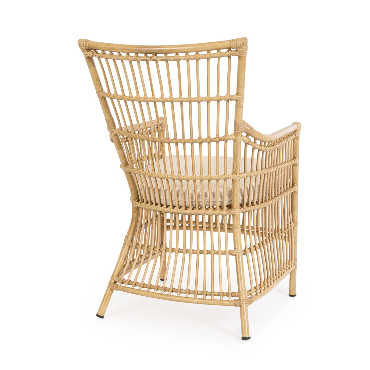 Gartenstuhl mit Armlehne und Kissen Adelma - ZEN ZONE Furniture