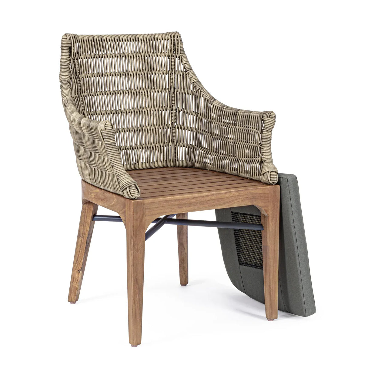 Gartenstuhl Keilani mit Kissen - ZEN ZONE Furniture