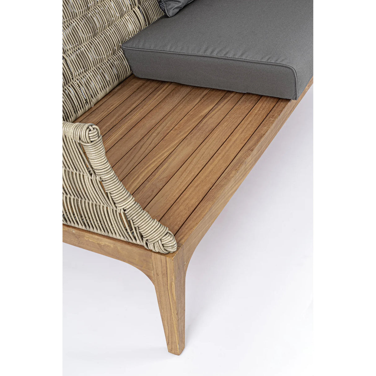 Garten-Sofa 2 bis 3-Sitzer mit Kissen Keilani - ZEN ZONE Furniture