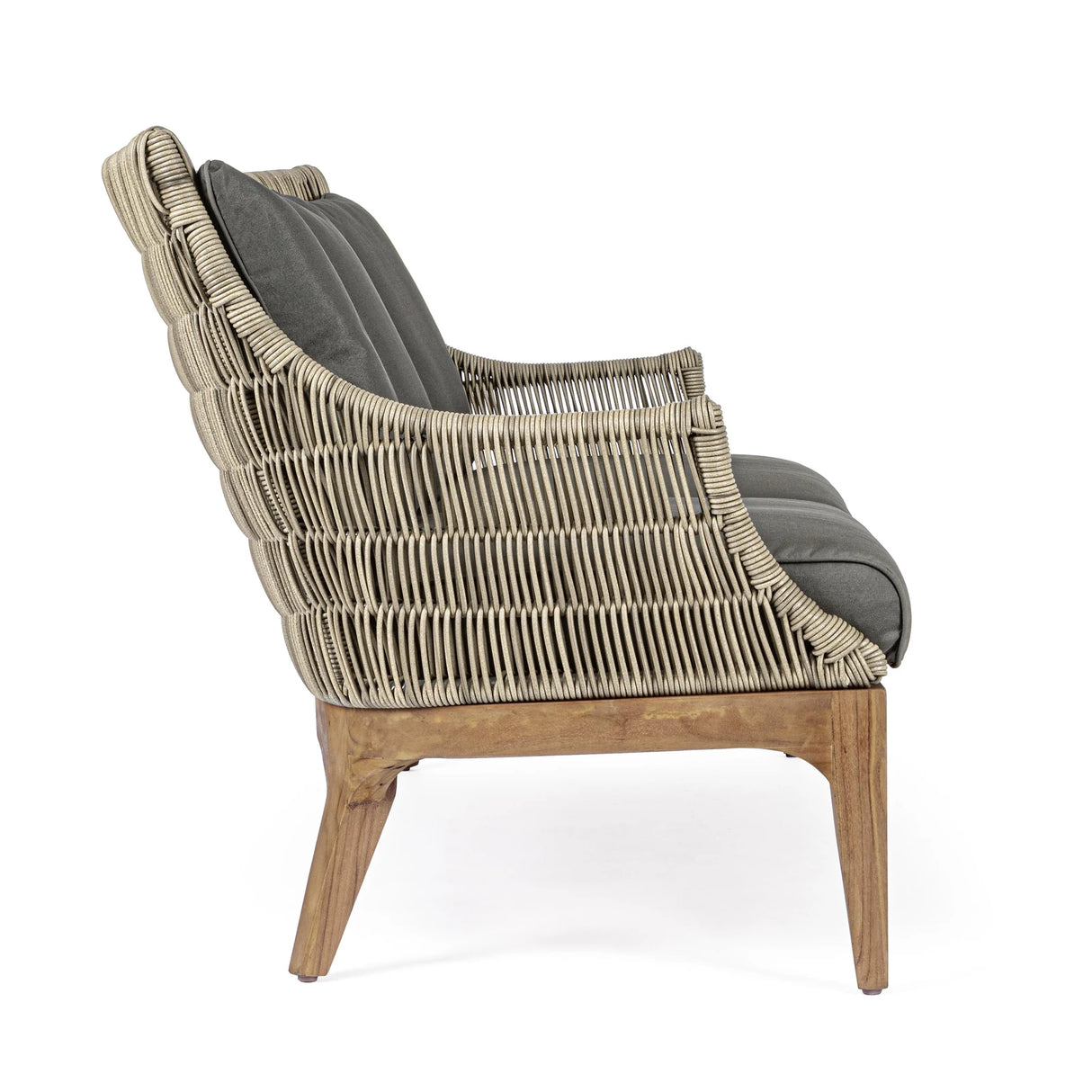 Garten-Sofa 2 bis 3-Sitzer mit Kissen Keilani - ZEN ZONE Furniture