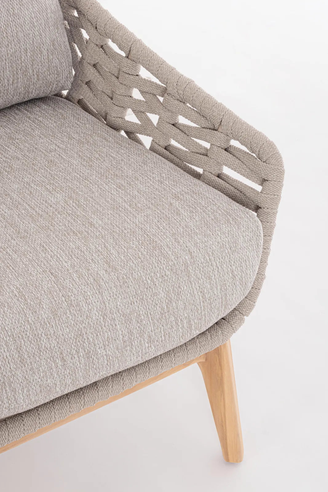 Outdoor Sessel mit Kissen Tamires Beige - ZEN ZONE Furniture