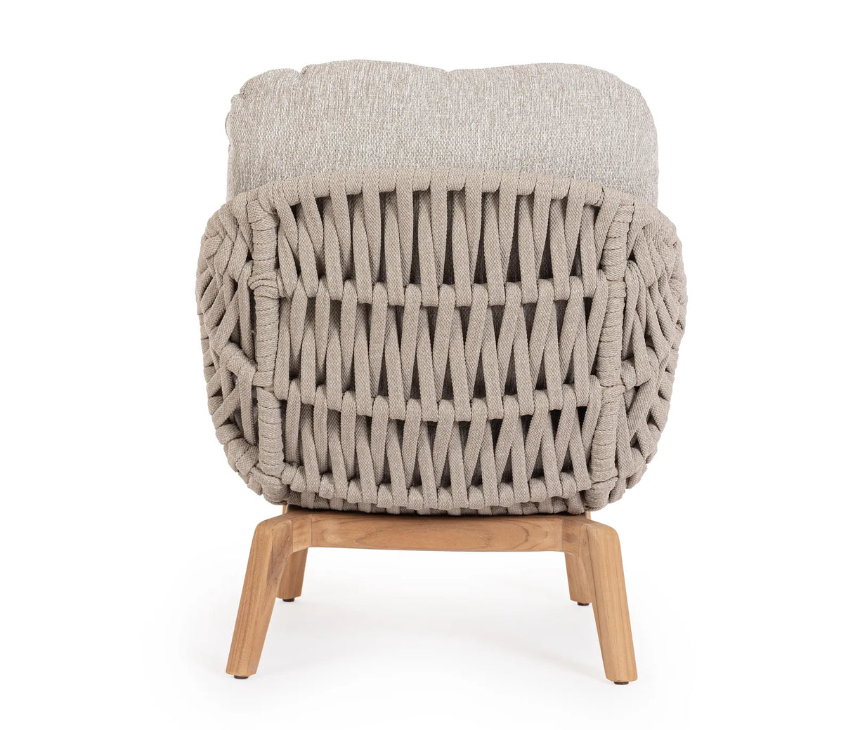 Outdoor Sessel mit Kissen Tamires Beige - ZEN ZONE Furniture