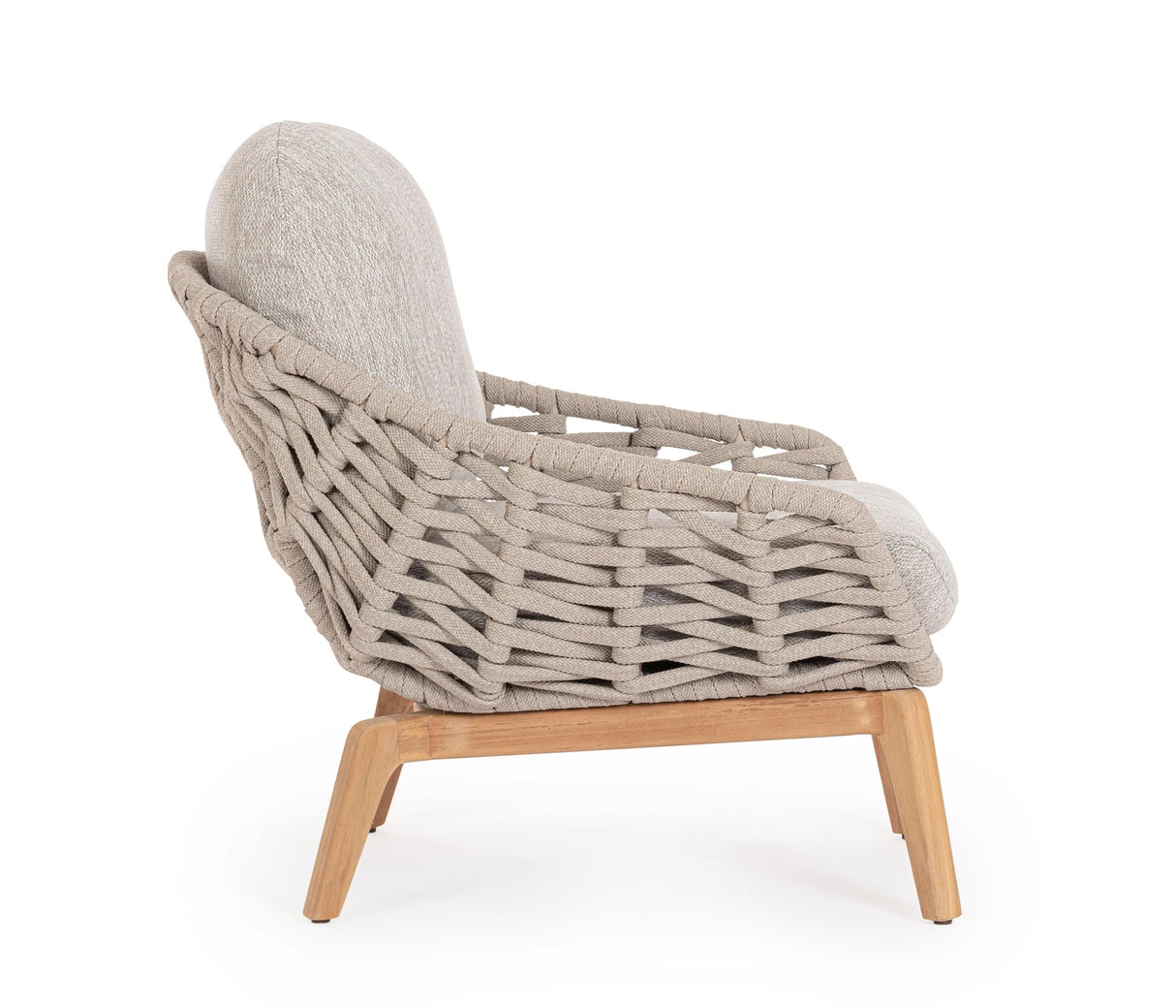 Outdoor Sessel mit Kissen Tamires Beige - ZEN ZONE Furniture