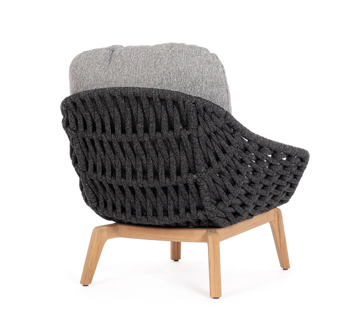 Outdoor Sessel mit Kissen Tamires Anthrazit - ZEN ZONE Furniture