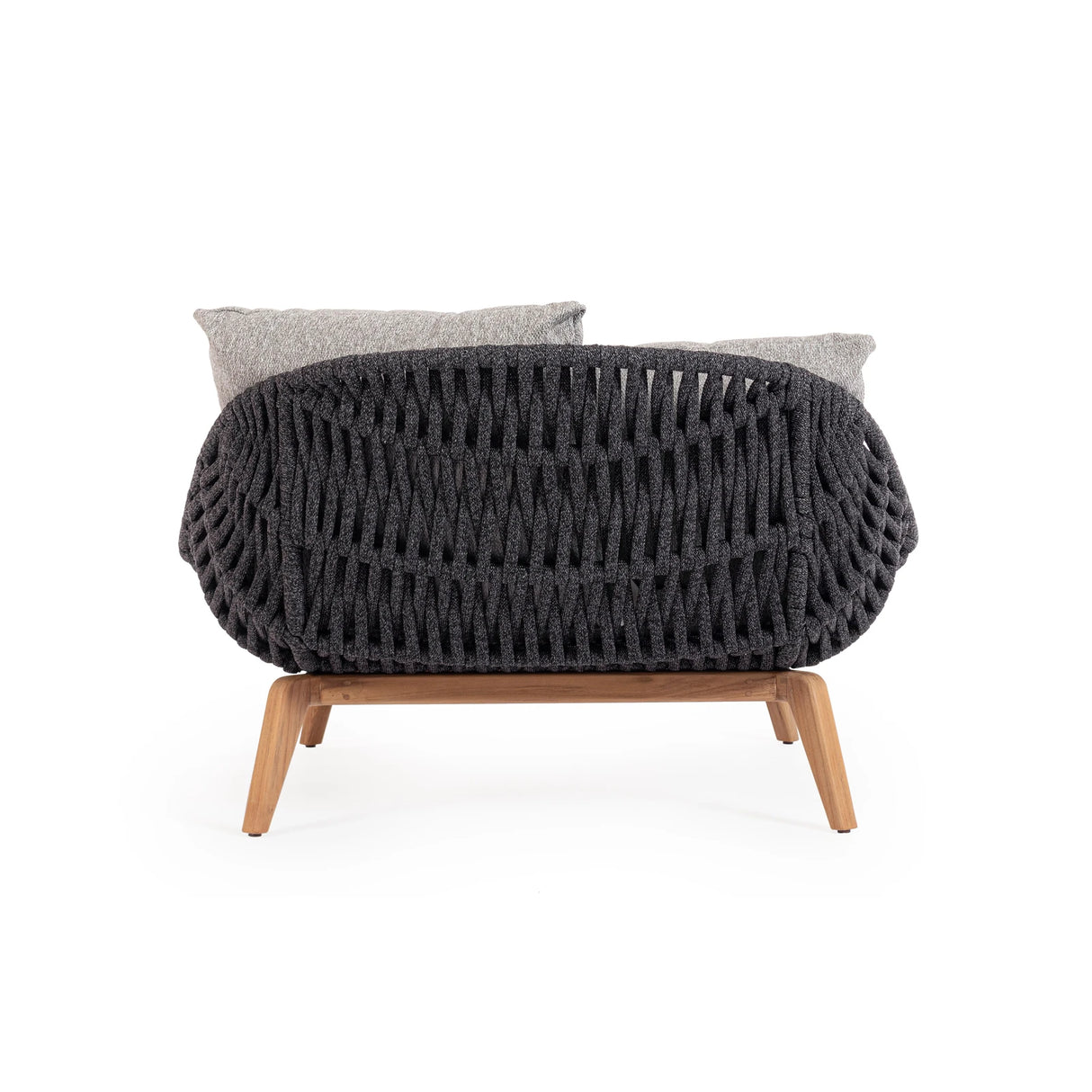 Outdoor Daybed mit Lehne Tamires Anthrazit - ZEN ZONE Furniture