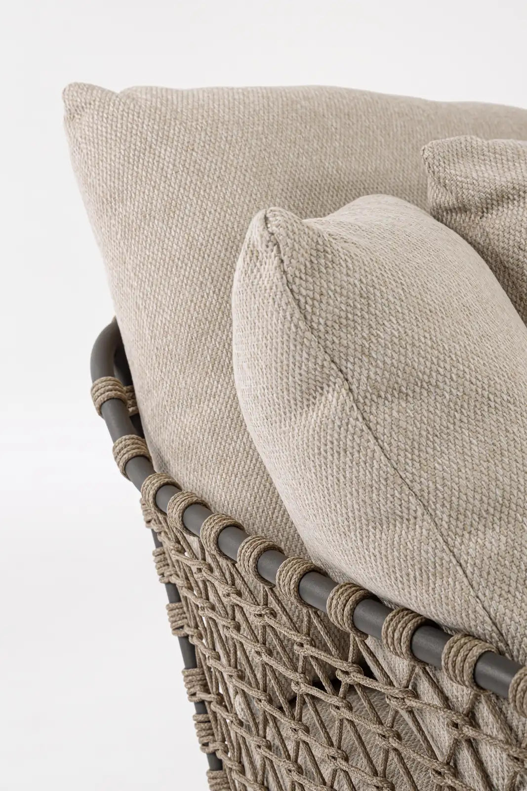 Outdoor Daybed 2-Sitzer Ivissa Anthrazit 139x170 cm - ZEN ZONE Furniture