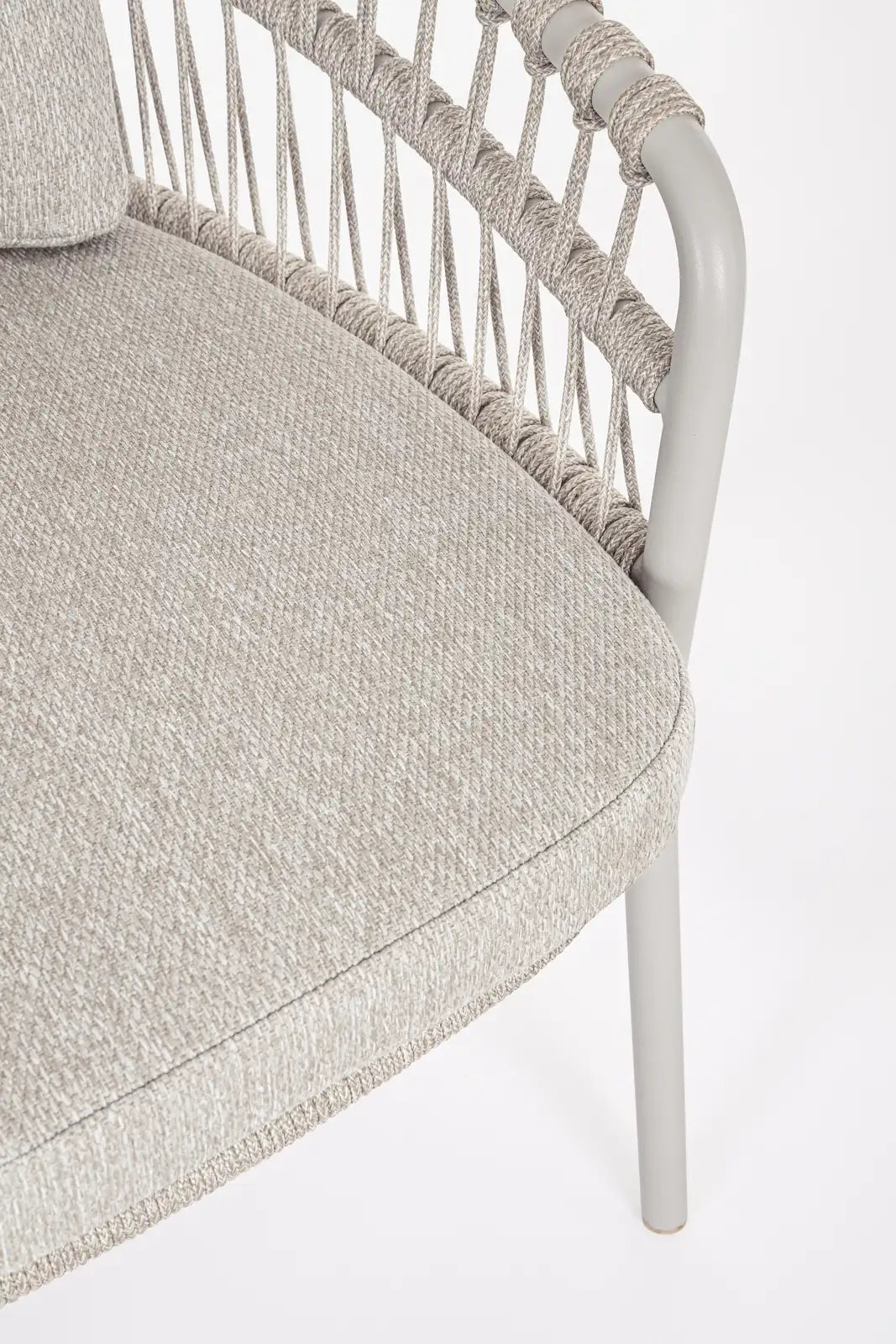 Gartenstuhl Talaia mit Armlehnen Frostig - ZEN ZONE Furniture