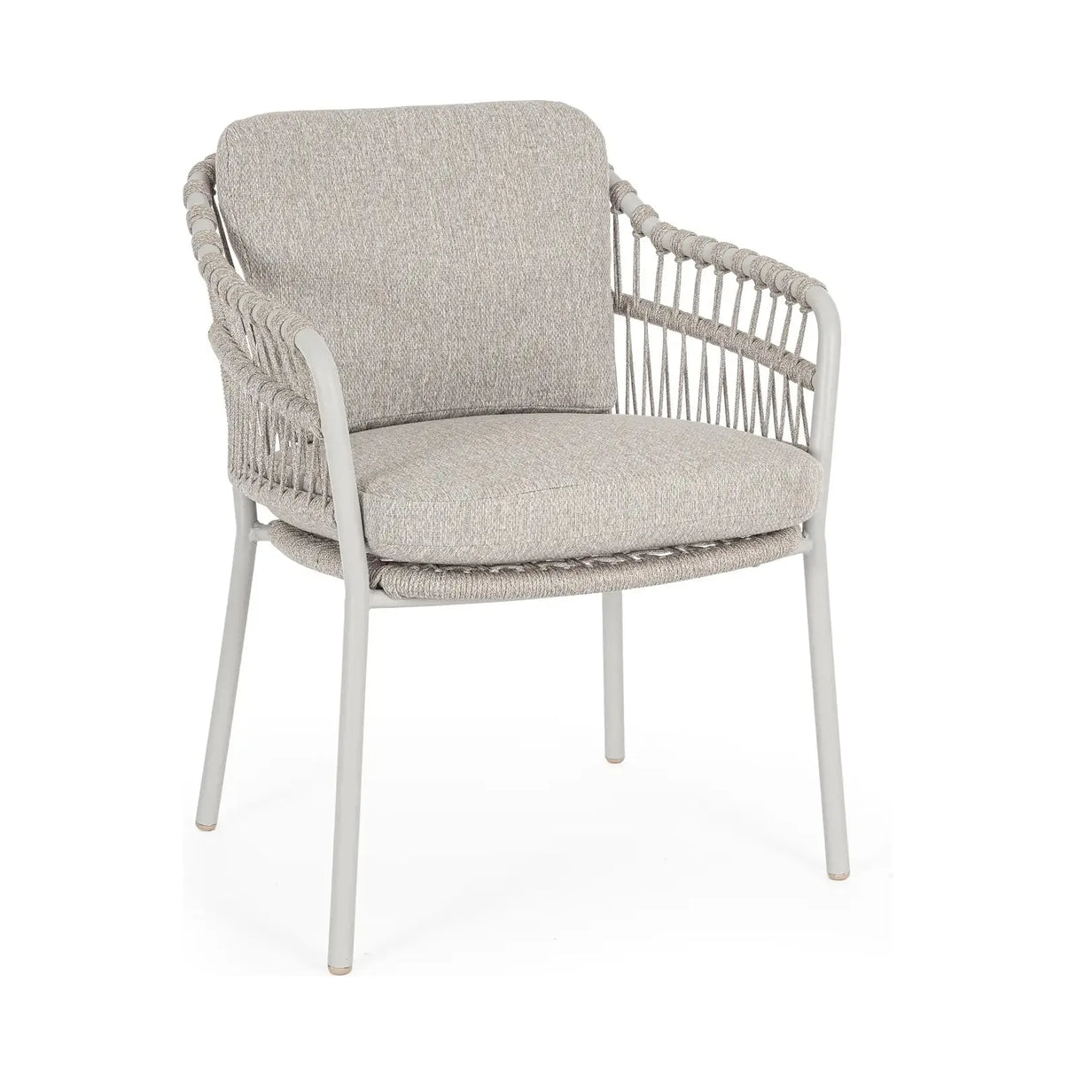 Gartenstuhl Talaia mit Armlehnen Frostig - ZEN ZONE Furniture
