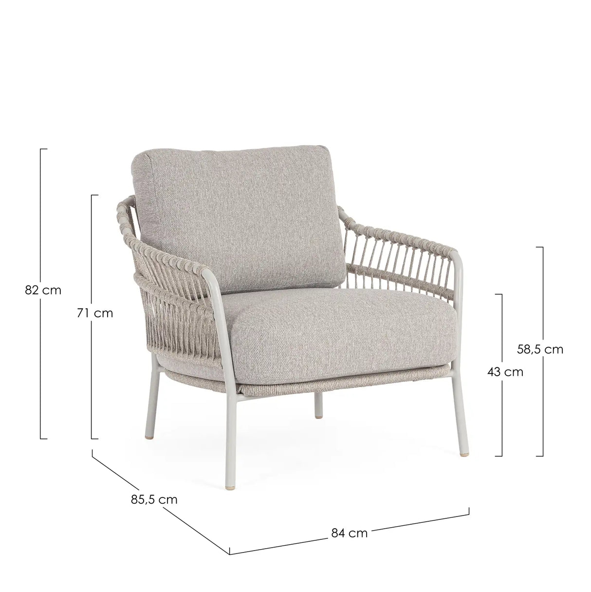 Outdoor Sessel Talaia Frostig - ZEN ZONE Furniture