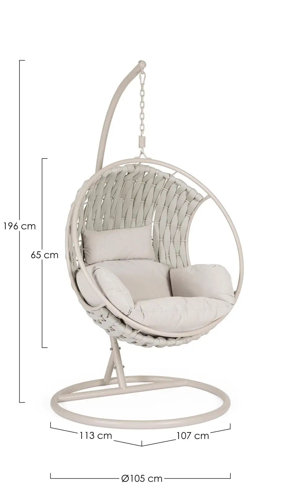 Hängesessel Galapagos Hell - ZEN ZONE Furniture