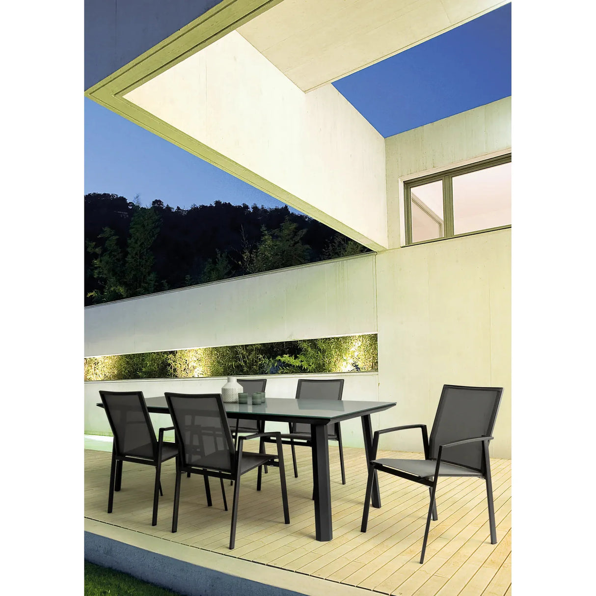 Cruise Stuhl mit Armlehnen Charcoal Gk52 - ZEN ZONE Furniture