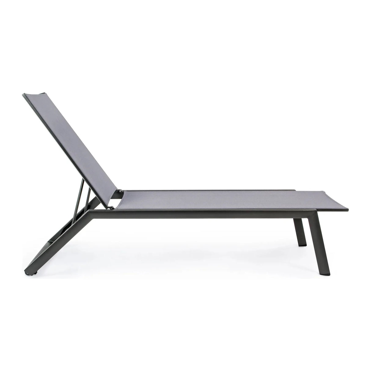 Cruise Sonnenbank mit Rädern Charcoal Gk52 - ZEN ZONE Furniture
