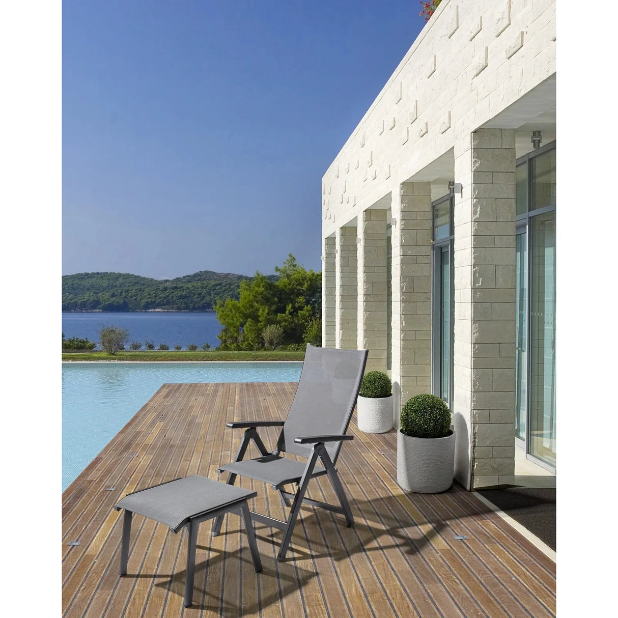 Cruise Lehnsessel Charcoal Gk52 - ZEN ZONE Furniture