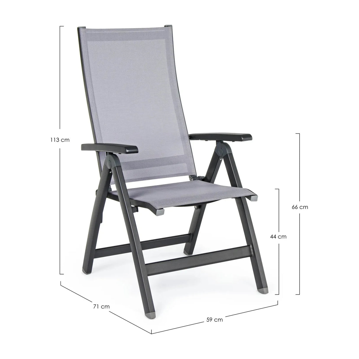 Cruise Lehnsessel Charcoal Gk52 - ZEN ZONE Furniture