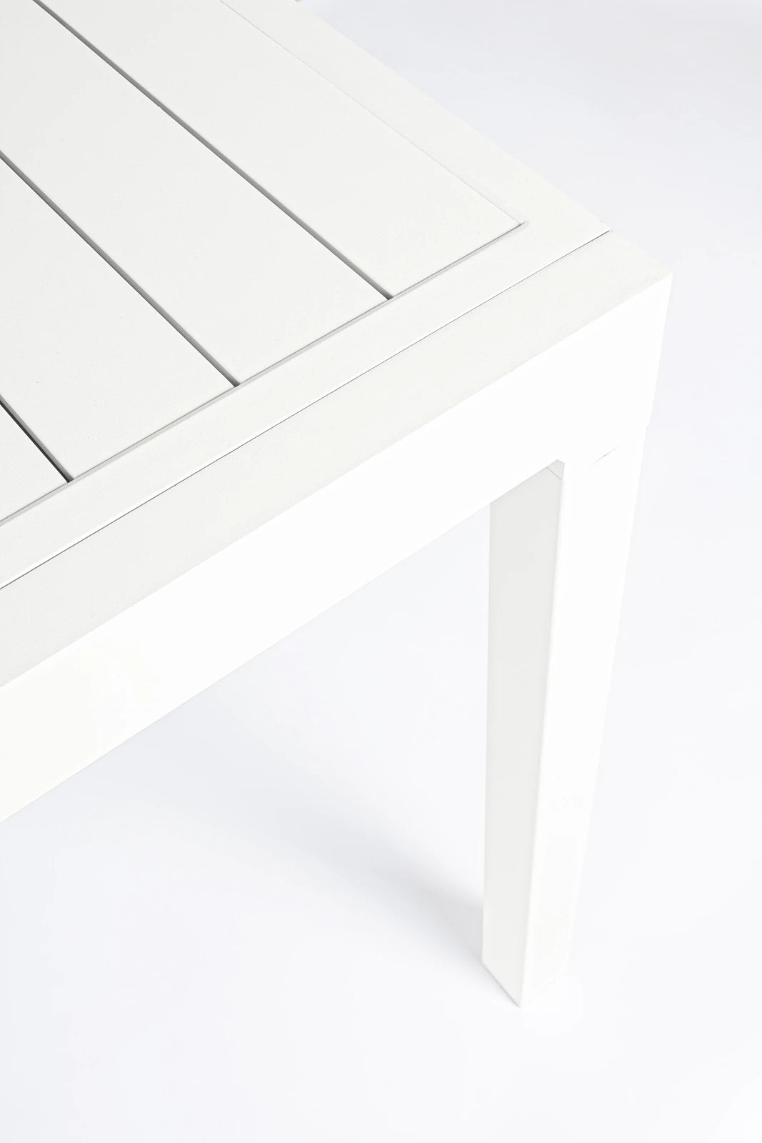 Gartentisch ausziehbar 135-270x90 Weiß Pelagius - ZEN ZONE Furniture