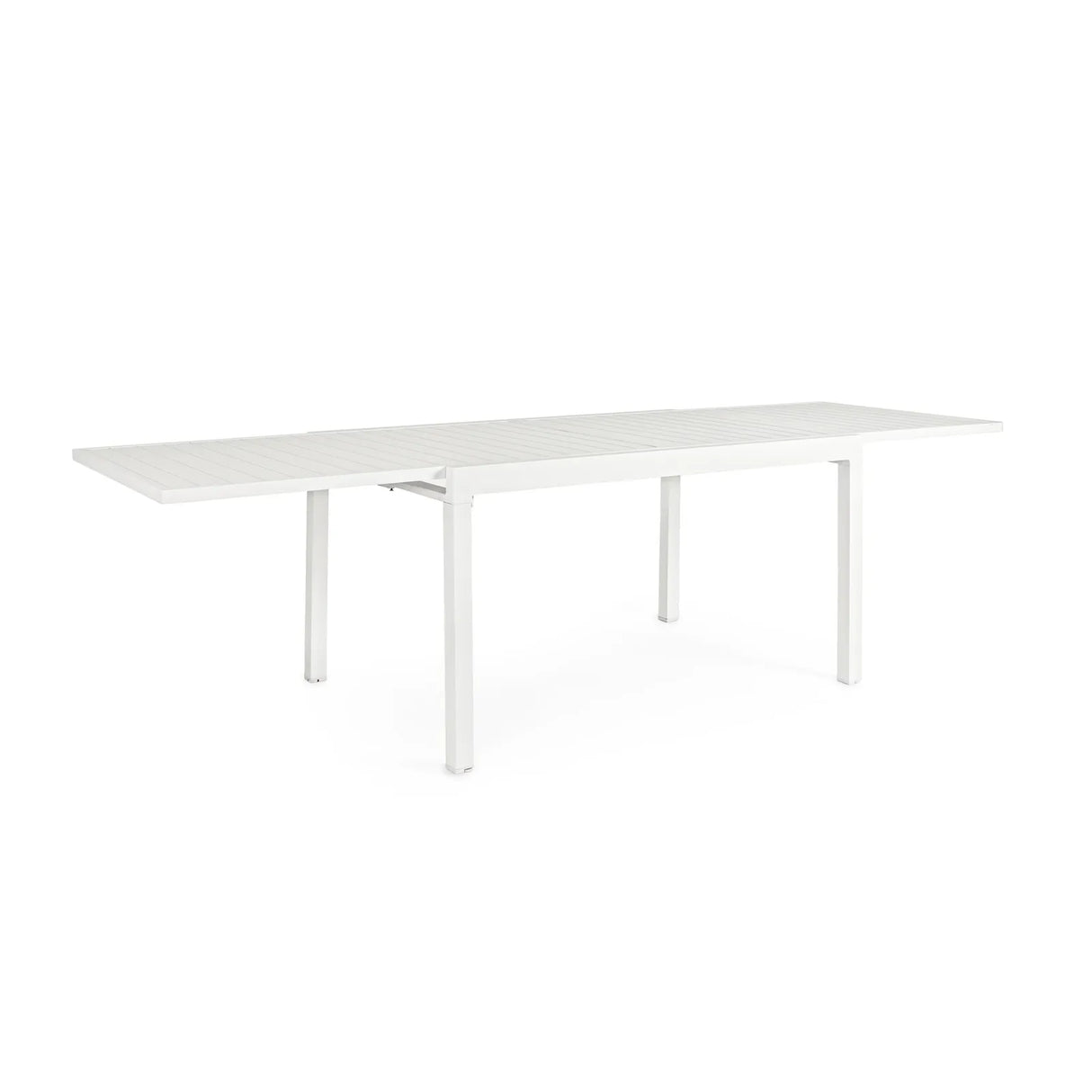 Gartentisch ausziehbar 135-270x90 Weiß Pelagius - ZEN ZONE Furniture