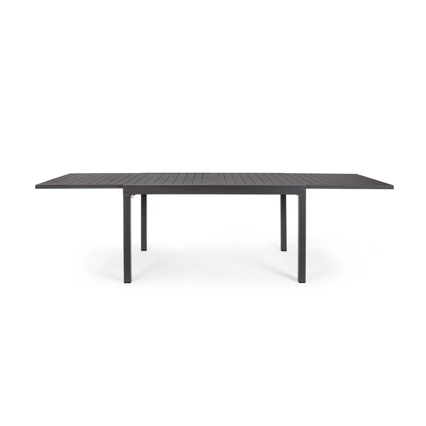 Gartentisch ausziehbar 135-270x90 Anthrazit Pelagius - ZEN ZONE Furniture