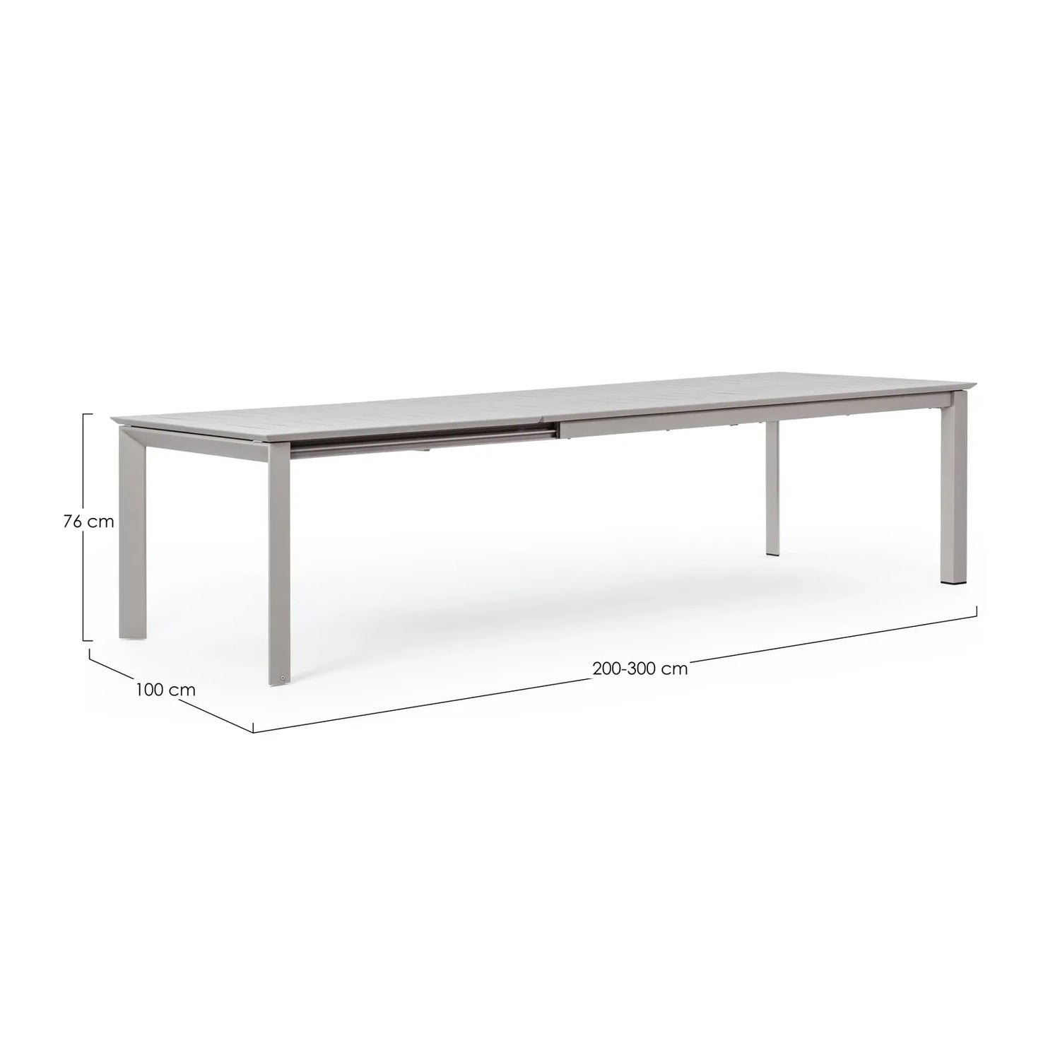 Gartentisch ausziehbar 200-300x110 RA Konnor - ZEN ZONE Furniture