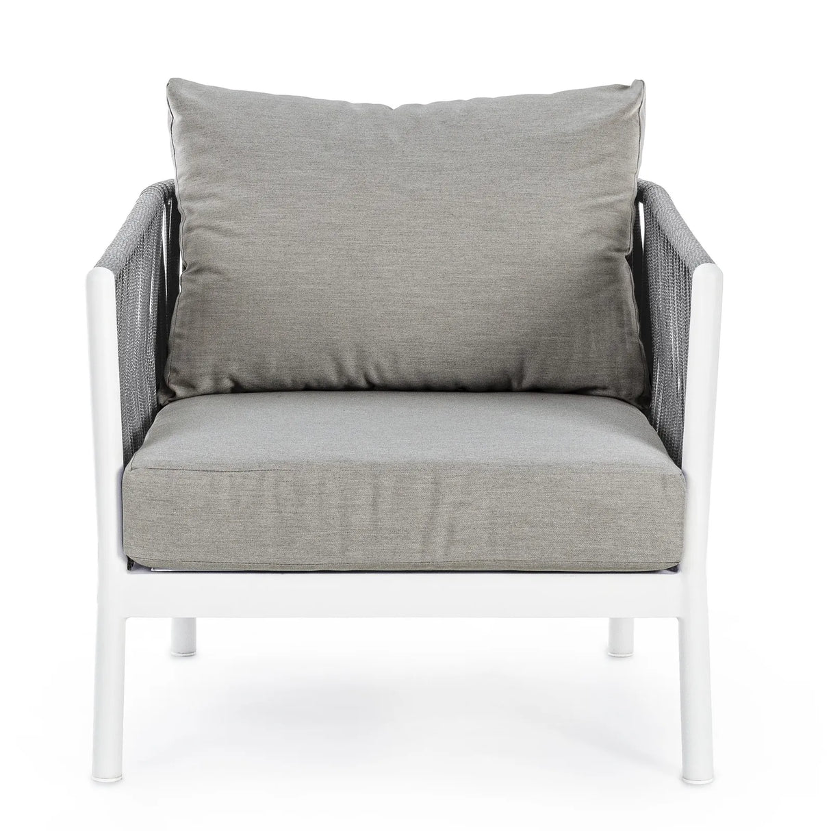 Outdoor Sessel mit Kissen Florencia Weiß WG20 - ZEN ZONE Furniture