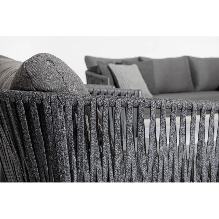 Outdoor Sessel mit Kissen Florencia Anthrazit WG21 - ZEN ZONE Furniture