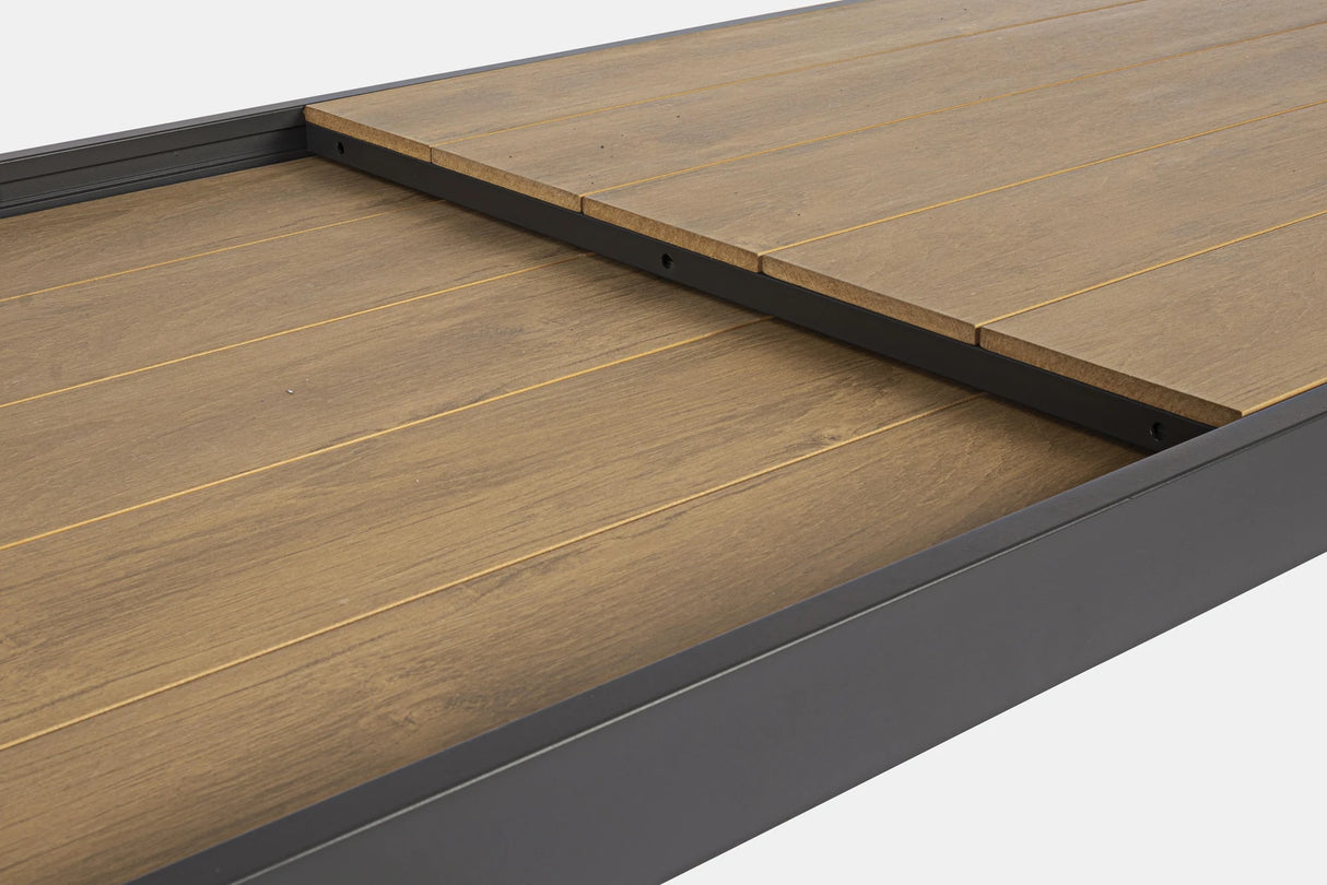 Gartentisch ausziehbar 200-300x95 Anthrazit SJ61 Elias - ZEN ZONE Furniture