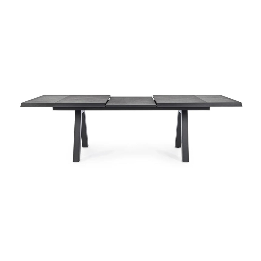 Gartentisch ausziehbar 205-265x103 Anthrazit JX55 Krion - ZEN ZONE Furniture