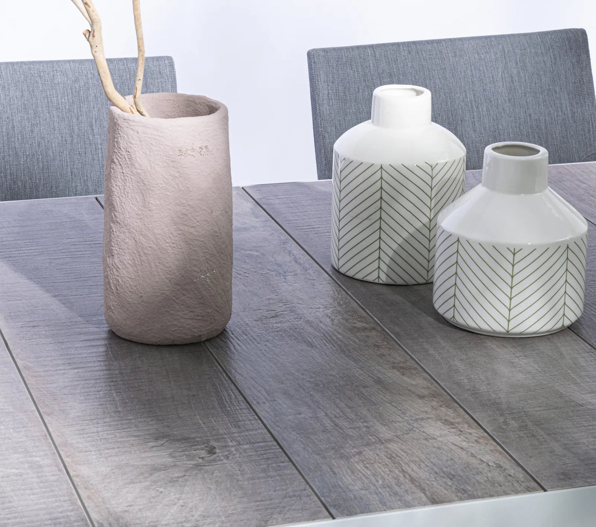 Gartentisch ausziehbar 205-265x103 Lunar Krion - ZEN ZONE Furniture