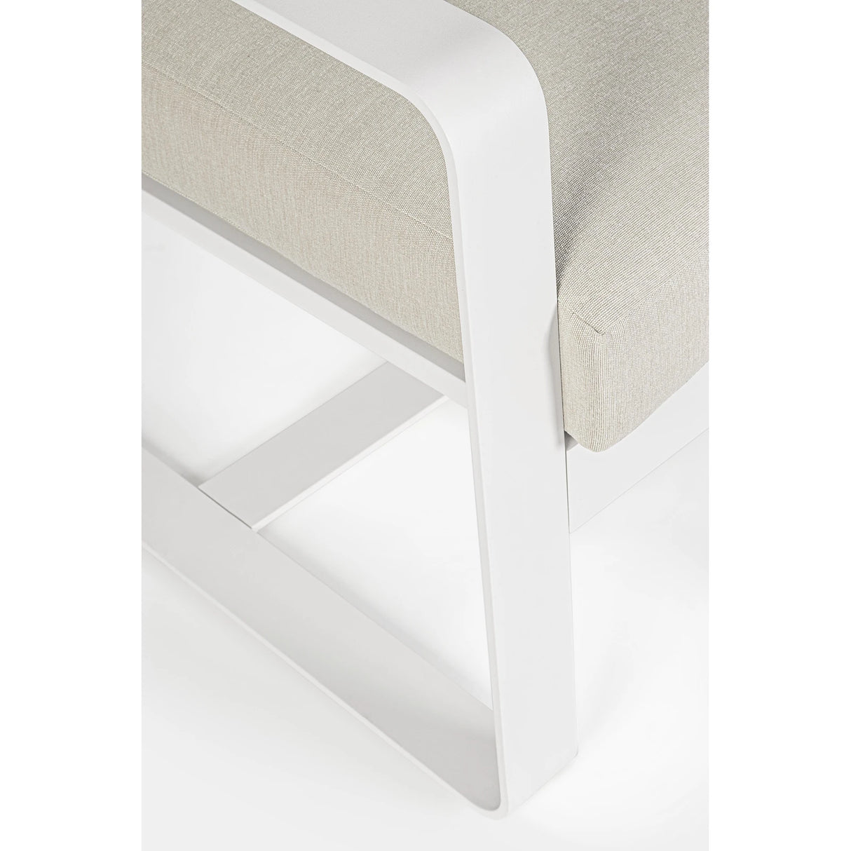 Outdoor Sessel Merrigan mit Kissen Weiß YK11 - ZEN ZONE Furniture