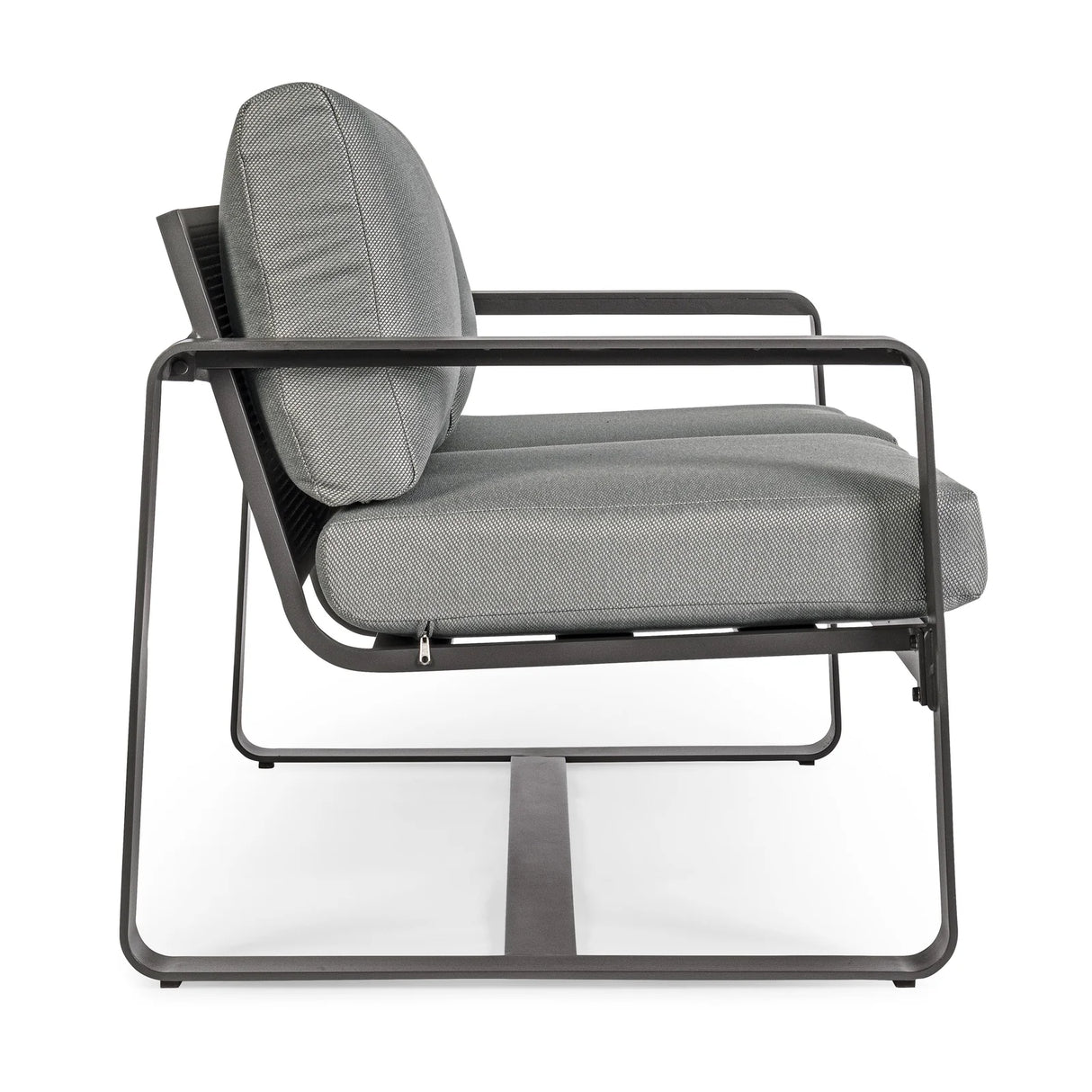 Garten-Sofa 2-Sitzer mit Kissen Merrigan Anthrazit YK13 - ZEN ZONE Furniture