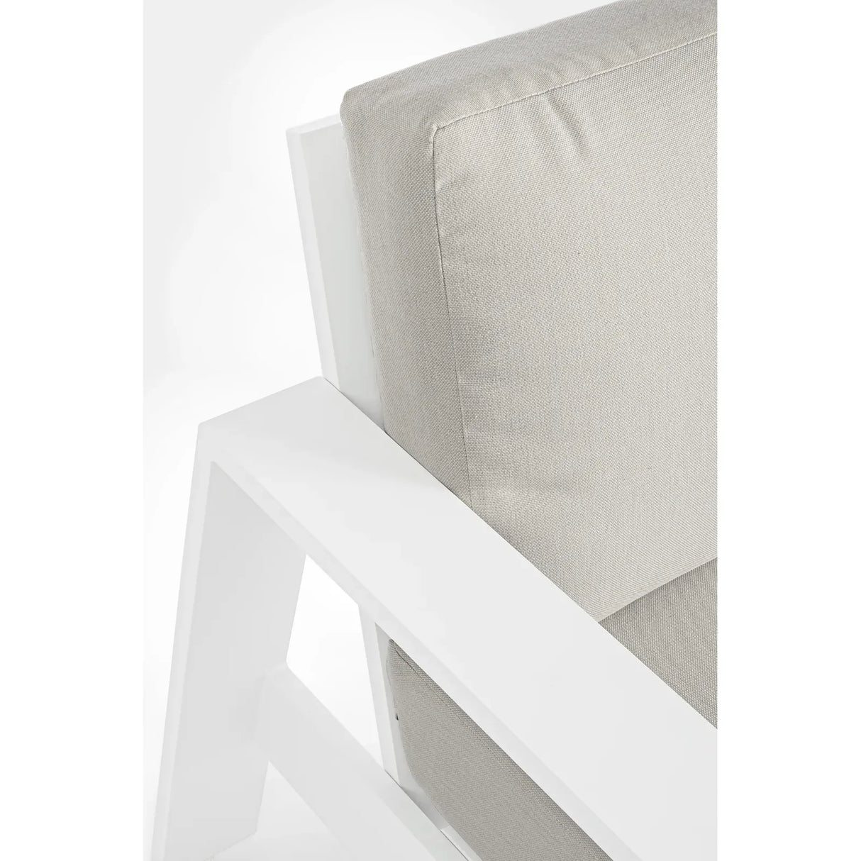 Gartenlounge Set 4er Set Baltic mit Kissen Weiß YK11 - ZEN ZONE Furniture