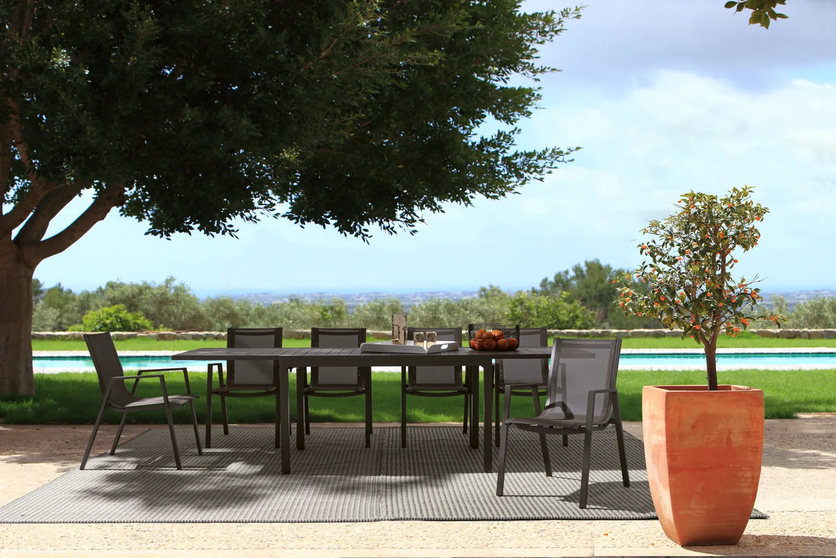 Gartentisch ausziehbar 135-270x90 Coffee Y Pelagius - ZEN ZONE Furniture