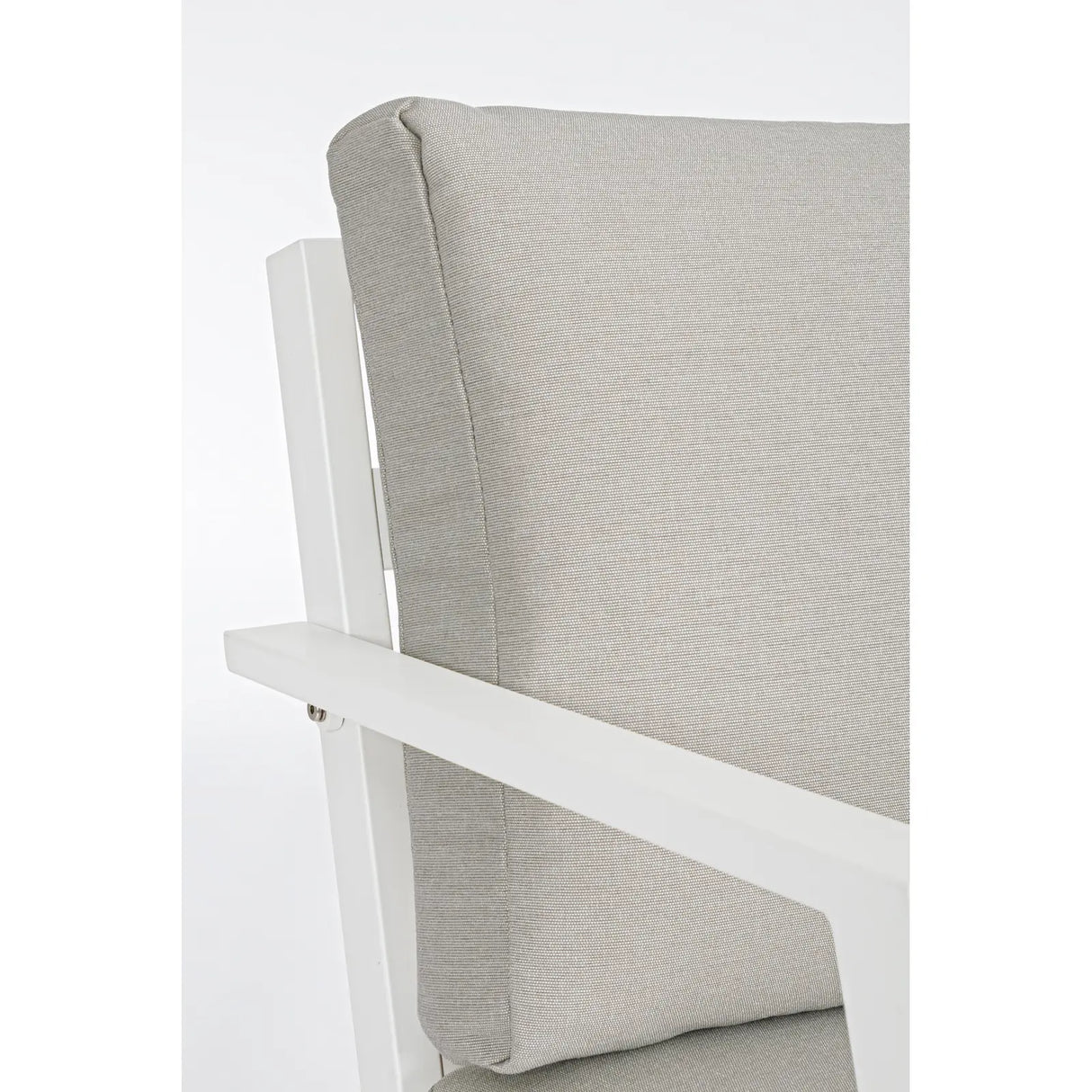 Gartenlounge Set 4er Set Harlem mit Kissen Weiß YK11 - ZEN ZONE Furniture