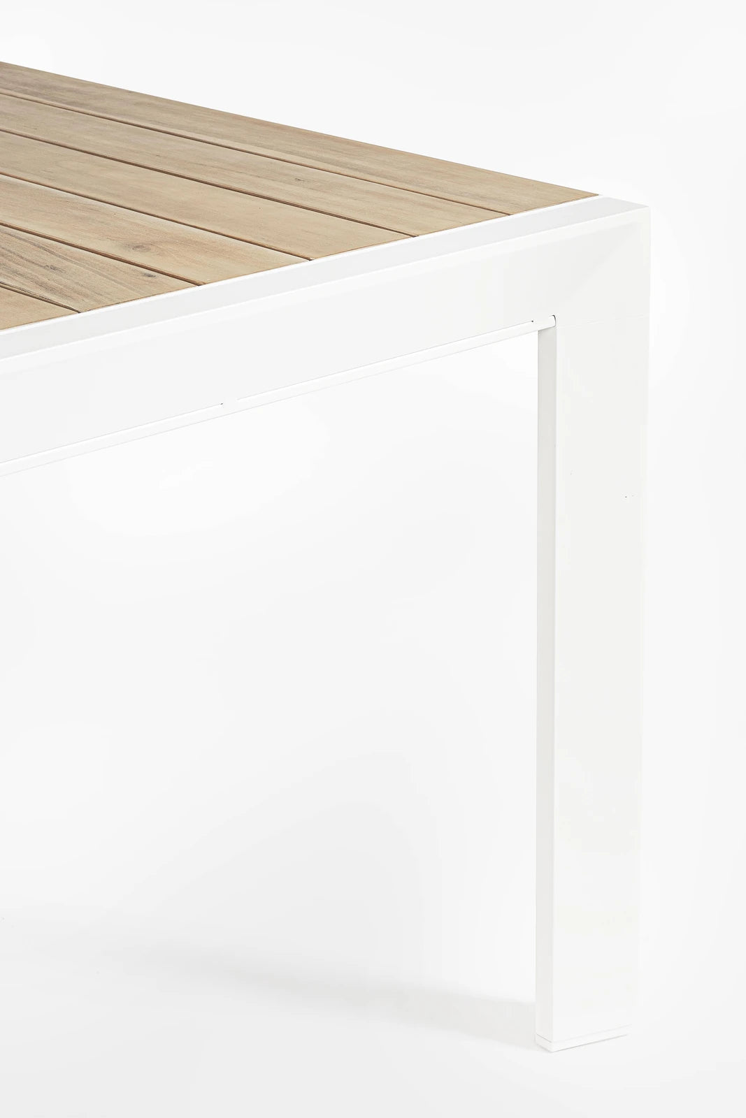 Gartentisch ausziehbar 160-240x100 Weiß YK11 Belmar - ZEN ZONE Furniture