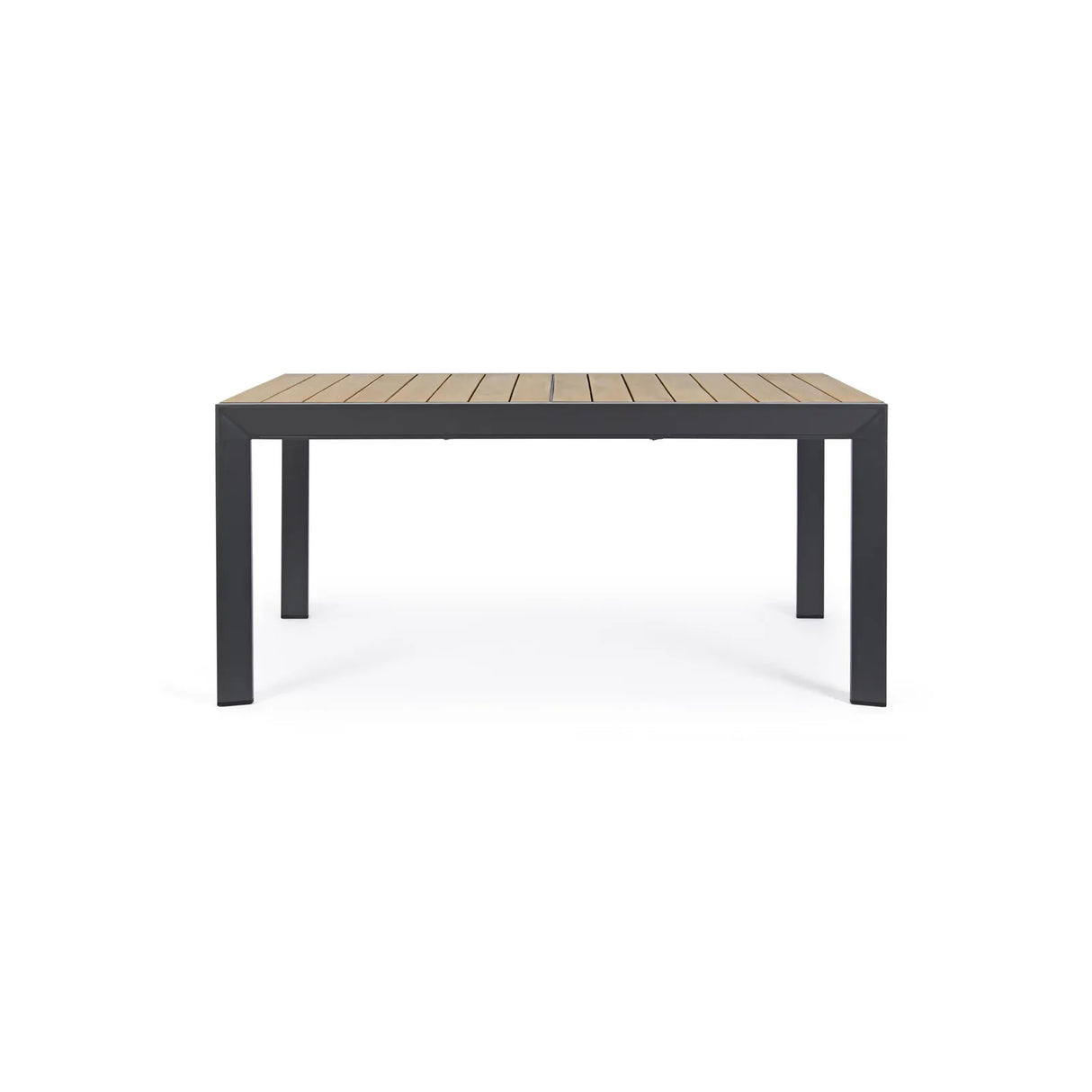 Gartentisch ausziehbar 160-240x100 Natur/Anthrazit YK11 Belmar - ZEN ZONE Furniture