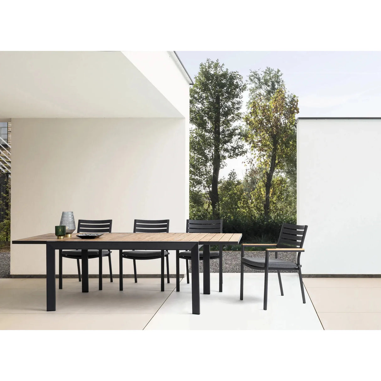 Belmar Natur/Charyk13 Tisch ausziehbar 220 - 340 x100 cm - ZEN ZONE Furniture